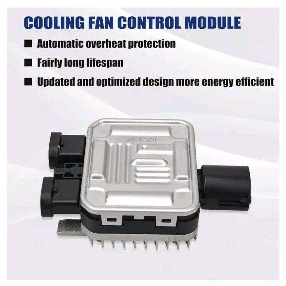 Engine Cooling Fan Relay Radiator Control Module FordEdge LandRover Lincoln Volv - Picture 2 of 10